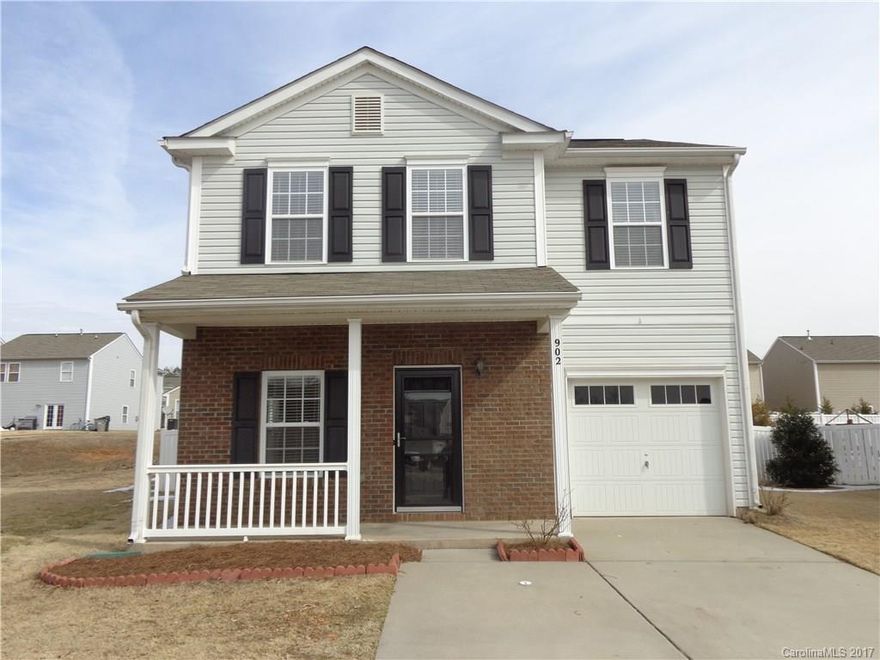 This spacious two story home has 3 bedrooms, 2.5 bathroom. It features wood flooring. The kitchen has a pantry and all appliances. The master suite has a walk in closet and the master bath has dual sinks, an oversized tub with separate shower.  This home is move in ready!