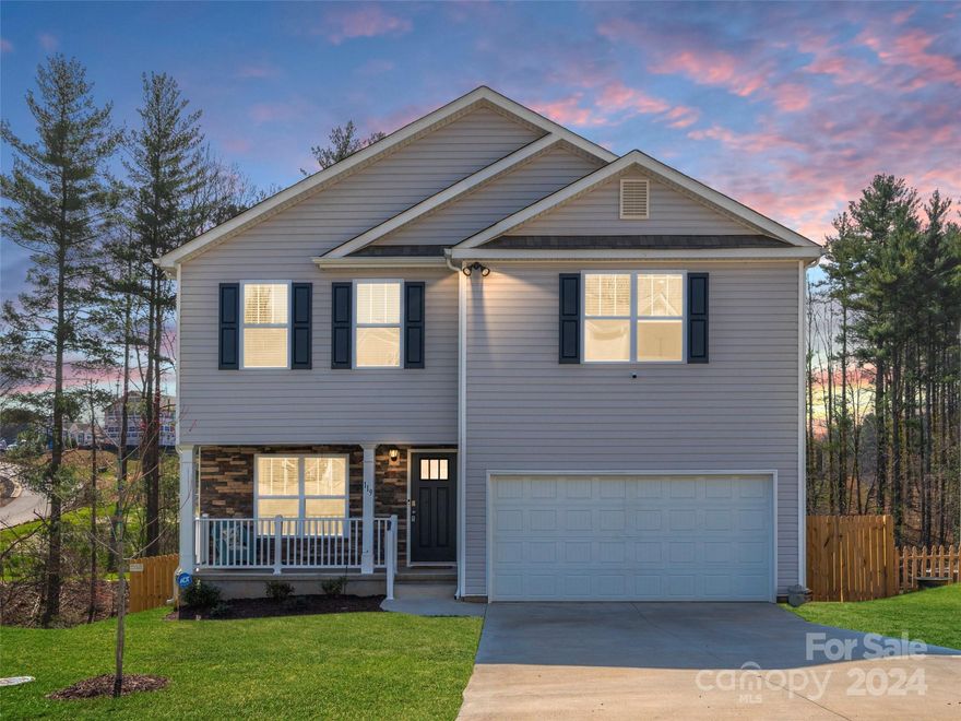 SELLER SAYS, 'I AM MOTIVATED BRING ALL REASONABLE OFFERS.'  Situated in Hamrick Farms, you'll find this lovely home only a year old boasting all the new-construction vibes: Whirlpool stainless steel appliances, fenced back yard, covered front porch, and cozy propane fireplace all within this quaint subdivision. The main level offers a comfortable and open floor plan making it easy to entertain - here you'll find the family room, dining area, half bath, and kitchen with granite countertops, shaker style cabinets, and pantry. Upstairs is a bonus loft area, laundry, three oversized bedrooms, and two full bathrooms. The Connected Home package offers programmable thermostat, security system pre- wire, video doorbell, Amazon Echo and Echo Dot. Two car garage, snow and trash removal handled by HOA.