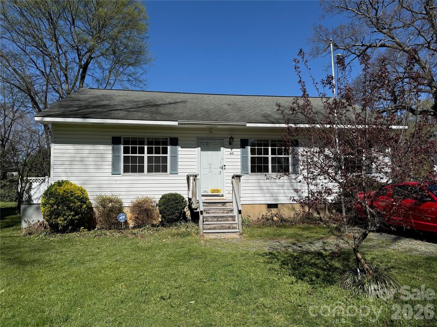 Incredibly charming single story home for sale in a fast growing area!! This 3 bedroom 1 bath home is ready for a new owner and has so much to offer. The kitchen features updated euro style cabinetry, a gas cooktop, LVP flooring, a SS refrigerator, and a quaint breakfast nook. Each bedroom is generously sized and the cathedral ceiling in the living room creates a warm and open space. The home also features a large deck that overlooks a beautiful large and flat back yard. The detached garage was used as a cabinetry shop and provides endless opportunities for storage or hobbies. Need more space? Make your way upstairs to the finished loft above the garage. With so much to offer this home will certainly not last long!