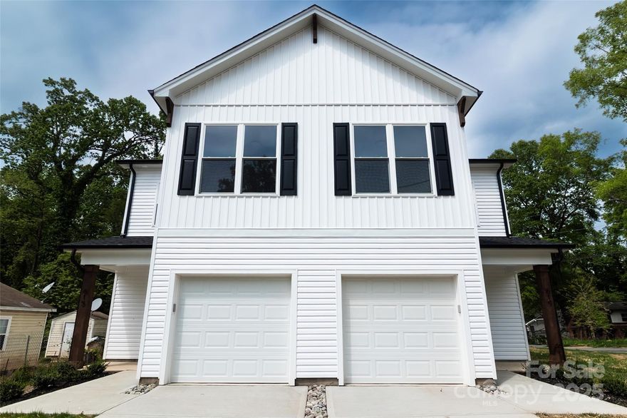 Seller is offering $10,000 in closing costs toward your purchase! Come see these beautiful side by side townhomes, wonderfully located within 10 minutes of Uptown, Cotswold, Oakhurst & South Park in a bustling area of Charlotte. Walk in to spalted maple LVP floors and a beautiful kitchen with soft close white cabinets and quartz counters, SS appliances, and black hardware. Upstairs, three beds and two full baths await you with walk in closets. The craftsmanship and attention to detail make this property a must see!