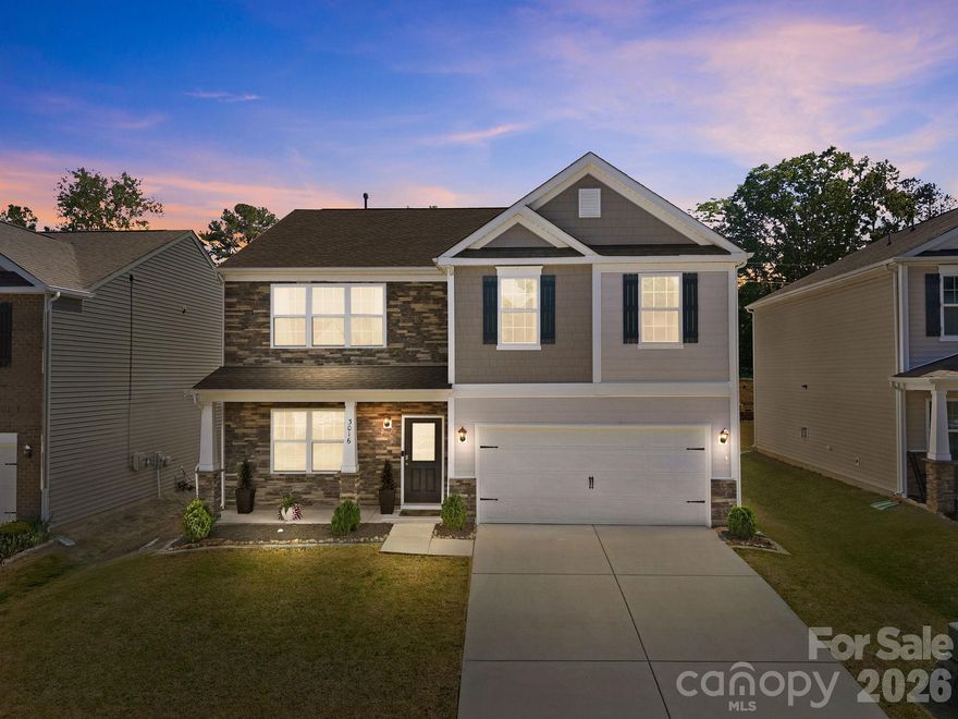 Welcome Home! This beautifully maintained 5-bedroom, 3-bath residence sits on cul de sac sought after lot. Offering the comfort of a nearly new build featuring a bedroom with with a full bathroom on the main level. 

The eat in kitchen will delight any home chef with its stainless-steel appliances, a gas range, the refrigerator is included, granite countertops with tile backsplash.

Upstairs, the light-filled oversized primary suite features vaulted ceilings, a large walk-in closet, and a private ensuite bath. The split bedroom design provides added privacy, while the spacious secondary bedrooms and a large bright bonus/bedroom offers excellent flexibility for guests, home office, movie night or hobbies. 

Prospect Park neighborhood is conveniently located off Idelwild Road close to the Matthews border. Enjoy shopping restaurants and just 20 minutes from Uptown Charlotte.