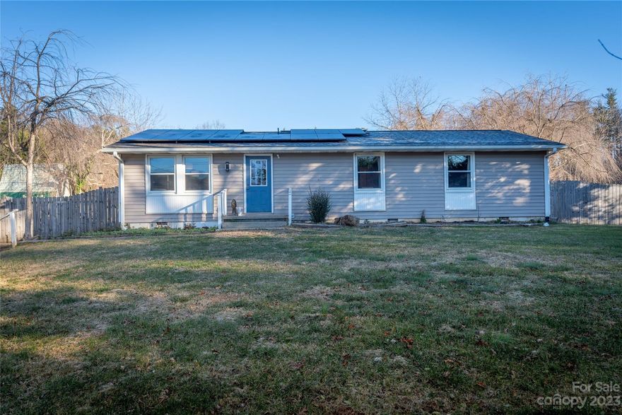 LOCATION LOCATION LOCATION!! This home is not just a residence; it's a cozy escape from the hustle and bustle. It perfectly balances simplicity and functionality—just 5 minutes to downtown Hendersonville, where you can enjoy restaurants, cafes, and shopping.  The Ecusta trail is just steps away, adding to the charm of this prime location. Step out back to your private patio, where you can savor the fresh air and create your own mini oasis. The open floor plan leads to 3 bedrooms and 2 baths, making it a great first home, second home, or your forever home. This sweet house won't last long on the market! With its irresistible charm and cozy appeal, it's a hot commodity. Don't miss the chance to make it yours!