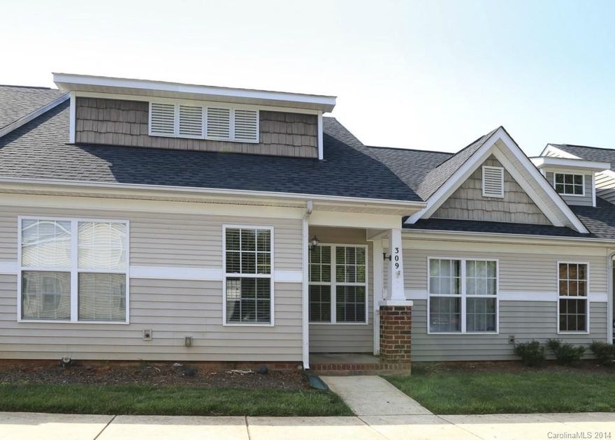 Great value on 3 bedroom town home!  You'll love the location, convenient to restaurants, medical & I-77 for a quick commute.  Lovely neighborhood with lots of trees, plus community pool. This home has open kitchen and great room, spacious master bedroom, private fenced patio.  Laundry room with washer & dryer.  Home has been well kept. Price includes $2000 decorating allowance that can used as you see fit!  Please note 2013 taxes are based on non-resident rates; residence rates are much lower.