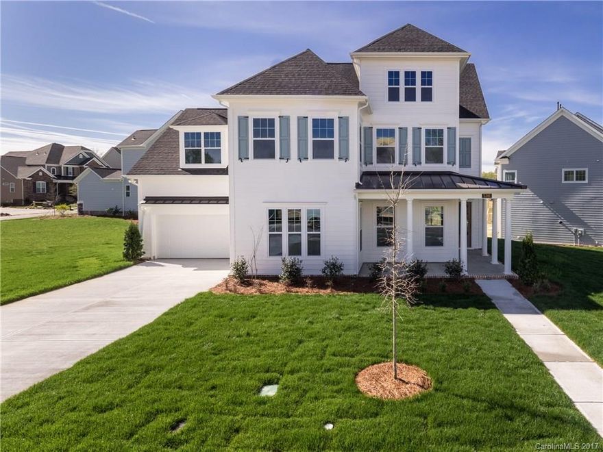 The Donnelly is a truly remarkable plan and there is no better representation of it than with this beautiful Crow's Nest Elevation, as guest round the corner this home screams curb appeal and will wow visitors and friends as they walk-up to your front door.  Once inside they will be blown away by the abundance of natural light gleaming in through the oversized windows that line the Great Room.  This home is move in ready! Call today to set an appointment!!