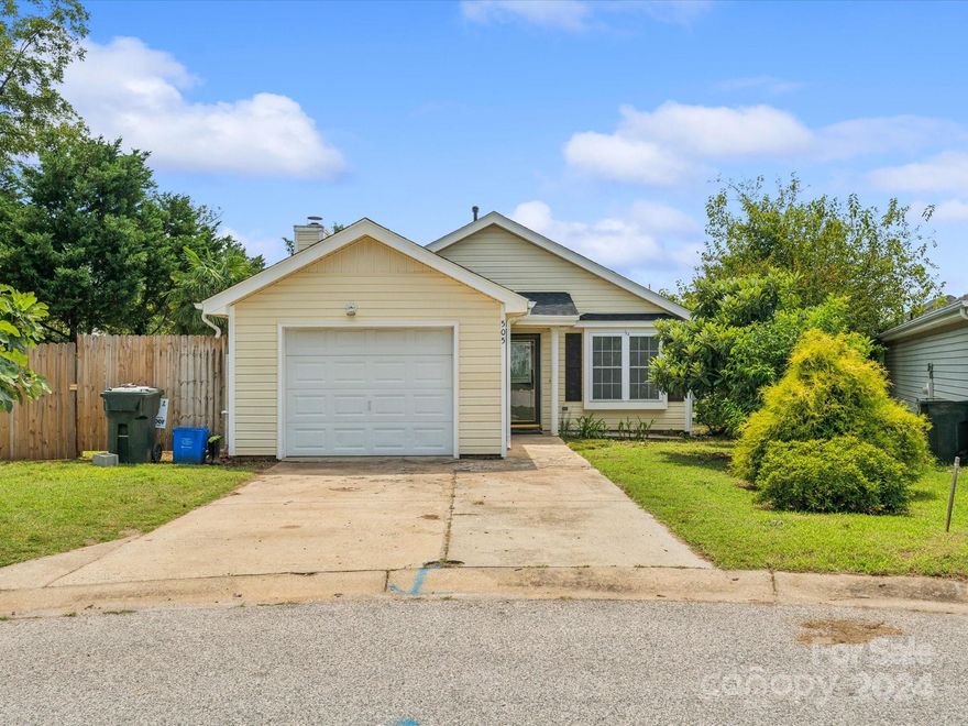 Welcome to this delightful 2 bedroom, 2 bath home, perfectly situated close to the vibrant downtown Rock Hill area. As you step through the front door, you are greeted by a spacious great room that seamlessly blends comfort and style. To the left, the inviting living area features a cozy fireplace, vaulted ceiling, and an abundance of natural light, creating a warm and welcoming ambiance. To the right, the dining area offers an ideal space for family meals and entertaining guests. The well-appointed kitchen boasts ample counter and cabinet space, ensuring you have all the room you need to prepare meals and store your culinary essentials. Conveniently located adjacent to the kitchen is the laundry area, providing added functionality and ease of use. Both bedrooms are generously sized, offering plenty of space for relaxation and personal retreat. Each bedroom has direct access to a full bathroom, enhancing privacy and convenience for all residents.