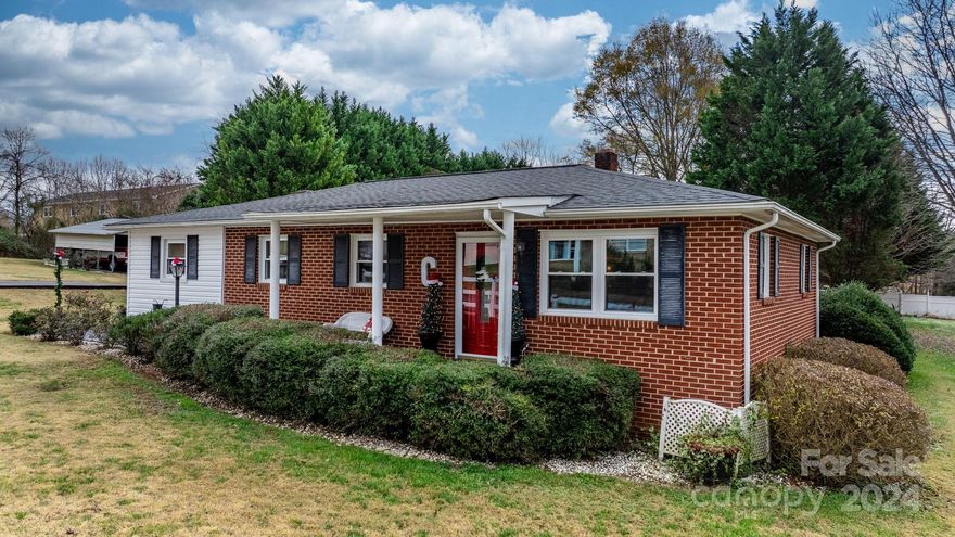 Immaculate 2 Bedroom 2 Bathroom home on a groomed .56 acre parcel.  When you arrive you will quickly notice the extra touches and how well the home is maintained.  Every space in this home has so much character. The main floor consists of 2 bedrooms, 2 full bathrooms a living room, a kitchen, a living room a den, sun room and screened porch. A well flowing floor plan plus covered and outdoor spaces make this home feel much larger than it's square footage. The home also has bonus space downstairs in the form of a partial basement.  Step outside to a very nice pool and a garage that can also be used for recreation or gatherings. All of this is located in the Salem community in the beautiful foothills of Western North Carolina just outside of Morganton. Property is on a low traffic dead in street but is a short distance to Interstate 40 restaurants, Western Piedmont Community College, J Iverson Riddle Institute and the North Carolina School of Science and Math.
