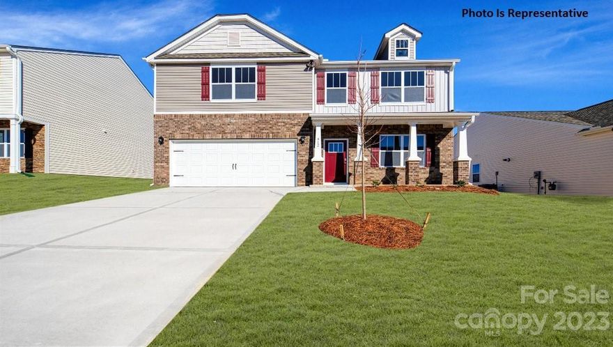 The Wilmington is a spacious and modern two-story home. The moment you step inside the home you’ll be greeted by the foyer which connects you first to a home office, and then to a formal dining room which is perfect for entertaining. The foyer then leads into the center of the home. The open-concept layout integrates the main living area, which is a spacious family room that includes a cozy fireplace. The gourmet kitchen, adjacent to the family room, features stainless steel appliances, center island, ample cabinets, and a large breakfast room, perfect for casual dining. Upstairs, there is a spacious primary suite with private bathroom and large walk-in closet. The additional three bedrooms all include walk-in closets, built with comfort. The Wilmington includes versatile loft area that can be a media room, playroom, or home gym. With its thoughtful design and spacious layout, the Wilmington is the perfect place to call home.