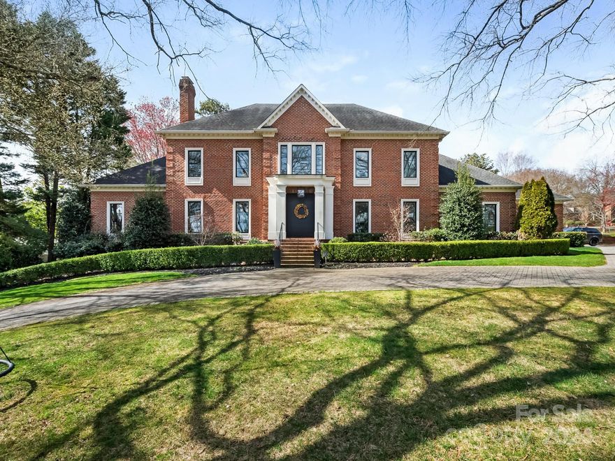 Welcome to the epitome of modern elegance nestled within the prestigious gates of Seven Eagles. This exquisitely renovated 6 bedroom house, refurbished in 2022, offers a unique blend of luxury and comfort. Situated on a sprawling 1-acre lot, this home boasts a private backyard sanctuary, complete with pool, spa and ample greenspace. Upon entering the 2 story foyer, you are greeted with an open floor plan that effortlessly connects the various living spaces. The kitchen, a focal point of the home, is designed with entertainment in mind. Equipped with state-of-the-art appliances, it beckons culinary enthusiasts to unleash their creativity. The primary suite, is located on the main floor & exudes opulence & tranquility. It features two designer walk-in closets and luxury bath with steam shower and garden tub. The third floor bonus room is complete with a full bath, providing endless possibilities for customization and versatility. Don’t miss the large guest suite that overlooks the pool.