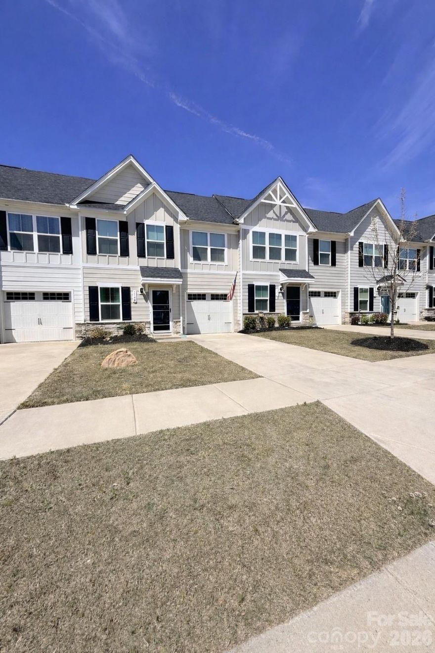 Almost new and beautifully maintained 3-bedroom, 2-bath townhome offering comfort and convenience in a desirable Troutman location. The open main level features a spacious layout perfect for everyday living and entertaining. The primary suite is conveniently located on the main floor, providing privacy and ease of access. Upstairs offers additional bedrooms ideal for guests, office space, or hobbies. Enjoy a private backyard that backs to a peaceful wooded area, creating a serene outdoor retreat. Situated just minutes from Troutman shopping, dining, and everyday essentials, this home is perfect for first-time buyers, those looking to downsize, or anyone seeking low-maintenance living in a great location.