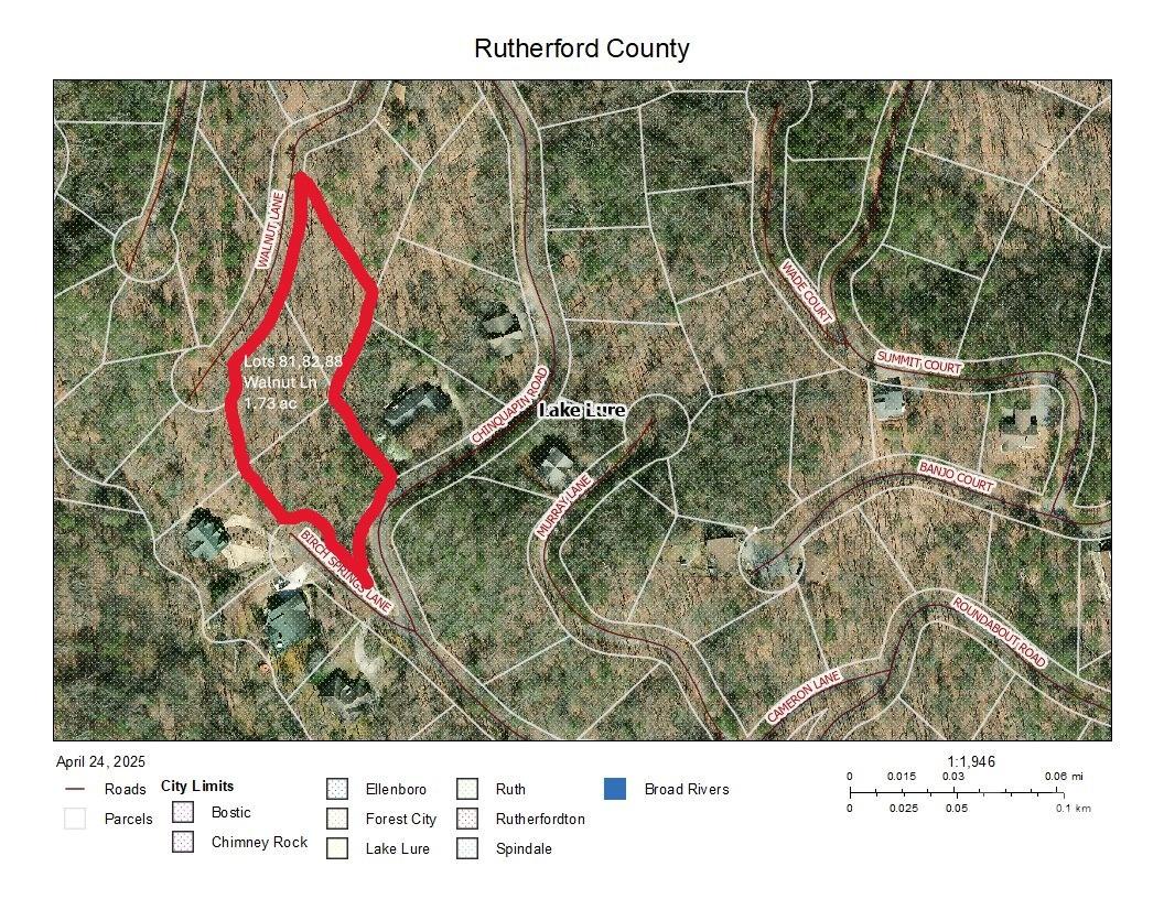 Rumbling Bald on Lake Lure - Land