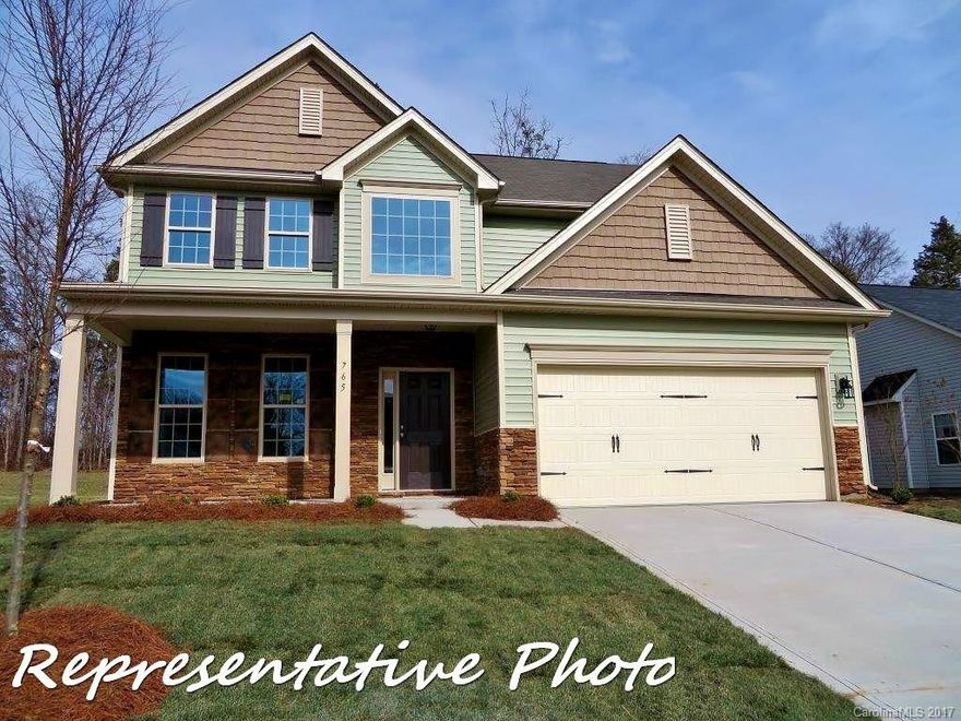 Ask about our Big Red Bow End of Year Special! One of our most popular plans with an added sunroom that would be perfect for morning coffee! Upgraded plumbing & light fixtures, and carriage style garage doors. Premier kitchen includes upgraded birch cabinets & hardware, granite countertops with ceramic tile backsplash and recessed lighting! Come see this wonderful home today!