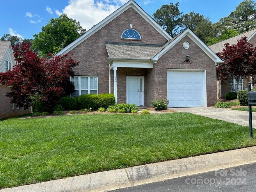 Beautifully maintained home in Morgans Glen II is move in ready.  Spacious open living area with formal dining room.  The eat in kitchen boasts room for your morning breakfast overlooking the patio and wooded view.  Granite countertops and work island with loads of storage.  Primary bedroom with walk in closet plus en suite has step-in shower, vanity and linen storage.  Floored upstairs has the possibility of added living space if finished.  This location will put you close to medical facilities, shopping and dining!  A must see property!
