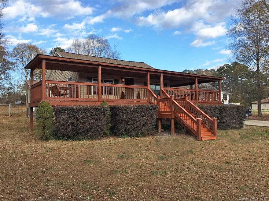 Peaceful country living at its best ! Meticulously maintained 3 bedroom with gorgeous wrap around porch on 1.32 acre lot. Huge master. Numerous upgrades including foundation girders and Drypro waterproofing ($46,000), architectural shingles, bathrooms, dual tank septic system, HVAC, well pump. New kitchen appliances too !

Room above garage can easily be converted into an extra bedroom, man cave or work shop. 

Convenient access to Charlotte and Lake Norman area.