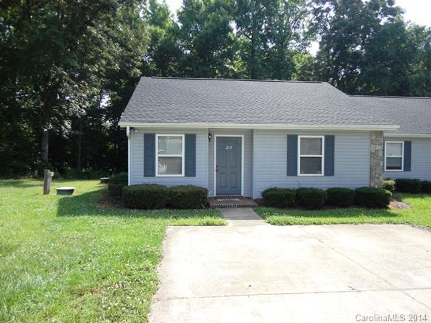 MOVE-IN READY Duplex unit near Lake Norman! Unit has large Living/Dining Room area, open Kitchen with Laundry Closet with Washer/Dryer and 2 Bedrooms with 2 Full Baths. Enjoy the large concrete Patio that overlooks the private and wooded backyard.  Property is located just off Brawley School Rd and convenient to shopping and restaurants and I-77. Rent includes lawn maintenance.  No Smoking and 2 Pets under 25-lbs are negotiable with a non-refundable pet fee.