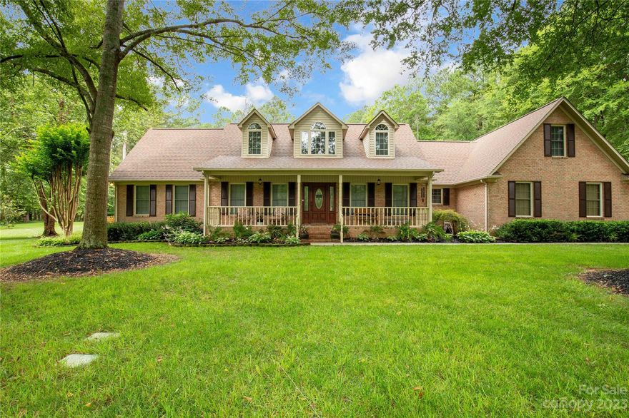 Welcome to 788 Sanside Dr, York, SC 29745! This stunning property features 3 bedrooms, 2.5 baths, and a large bonus room. With approximately 2900 square feet of living space, this home offers ample room for everyone to enjoy their own space while seamlessly connecting the living areas for effortless entertaining and creating unforgettable memories with loved ones. The expansive 2.2-acre lot provides a serene and secluded atmosphere, while the covered back deck and inground pool offer the perfect places to relax and cool off on hot summer days. For those who enjoy hobbies or need extra storage space, a separate workshop with a large roll-up door provides the ideal solution. Additionally, a pavilion offers a shaded retreat for outdoor activities and gatherings.