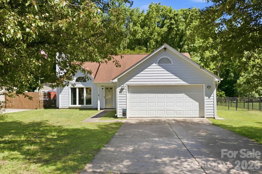 HOME FOR SPRING – JUST FOR YOU! Step into comfort and style with this beautifully maintained 3-bedroom, 2-bath, single-level home featuring a spacious open-concept living area—perfect for modern living and entertaining. The inviting great room showcases a cozy gas log fireplace, creating the ideal space to relax or gather with family and friends. Inside, you’ll find well-appointed bedrooms. Walking distance to the Greenway—perfect for outdoor activities and enjoying natureNestled in the Clayborne Woods community off Mount Holly–Huntersville Road with a very low HOA Conveniently located near Mountain Island Lake, Walking distance to the brand-new Long Creek Greenway, and a variety of restaurants and shopping options. Commuting is a breeze with easy access to I-77 and I-485. Don’t miss the opportunity to make this wonderful home yours—schedule your showing today!