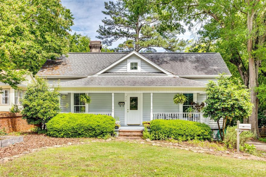Loaded with character! Welcome to this charming, solid built and well-maintained home located in the highly sought-after historic York, SC. The property offers a combination of historic charm and modern amenities, making it a perfect place to call home. With its spacious living areas, hardwoods throughout, large rooms, tons of closet space, well-appointed kitchen with French doors and butler’s pantry, fenced-in yard, and 30’ above ground pool, it offers an ideal setting for both relaxation and entertaining. Located within walking distance of local shops, restaurants, and parks. Furniture and appliances is up for sale and can be negotiated after the real estate. Fireplace(s) as is and for esthetic purposes only.