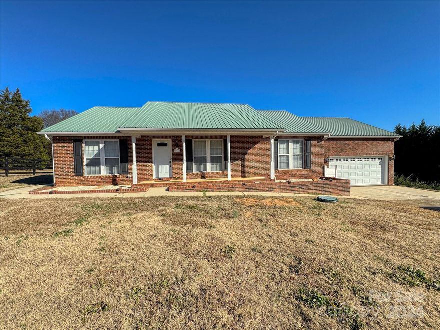Discover a truly unique gem with this charming ranch home set on a generous 1.14-acre lot! Perfect for those seeking space, versatility, and character, this property includes 5 outbuildings ideal for a variety of hobbies or storage needs. The home features a thoughtful split-bedroom floor plan, a convenient attached 2-car garage, and a durable metal roof. Recent upgrades ensure peace of mind, including a new HVAC system (2022), water heater (2019), well pump (2022), and attic ductwork (2022). You'll also appreciate the updated flooring in the dining room (2019). Among the outbuildings, you'll find a range of sizes and finishes, including one constructed with fire-resistant plywood for added safety. Whether you're dreaming of workshops, studios, or extra storage, this property delivers the flexibility to match your lifestyle. With so much to explore and enjoy, this home is a must-see! Schedule your tour today and uncover all the possibilities this property offers.