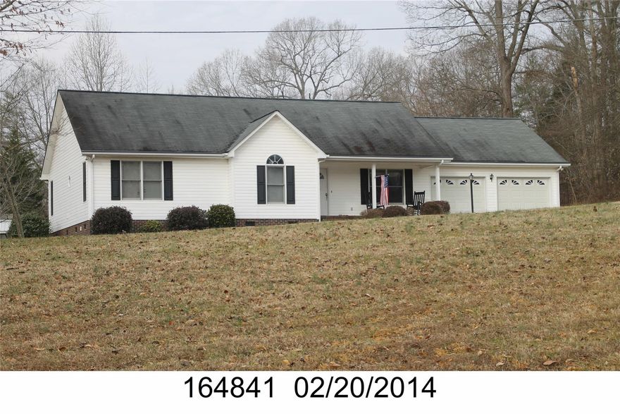 Enjoy your private inground salt water pool, grilling and entertainment area located behind this spacious ranch home. House boasts 3 bedrooms and 2 full baths, separate laundry room, 2 attic access areas with lots of attic storage.  Almost new roof, heat and air along with almost new pool pump.  Country atmosphere while still very 
convenient to Gastonia, Lincolnton and Hickory.