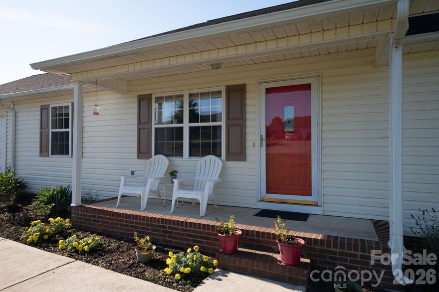 Well-Maintained Home in a Quiet, Convenient Location. This beautifully updated home is tucked away in a peaceful neighborhood with easy access to Hickory, I-40, Hwy 16, and Newton/Conover. Step inside and discover a thoughtfully designed split floor plan with spacious rooms & unique ceiling details throughout. The open floor plan features new LVP flooring, new carpet in bedrooms & new light fixtures/ceiling fans throughout. The stylish kitchen boasts new appliances, restored cabinets, solid surface countertops & a large pantry. Spacious primary suite with walk-in closet. Both bathrooms have updated bath fixtures. Step outside to the deck-perfect for entertaining or rest & relaxation overlooking the large, level back yard. New Roof (2023). New garage door (2023) and new water heater. See updates list for additional updated features. This home blends comfort, functionality & modern amenities and is ready to move right in!