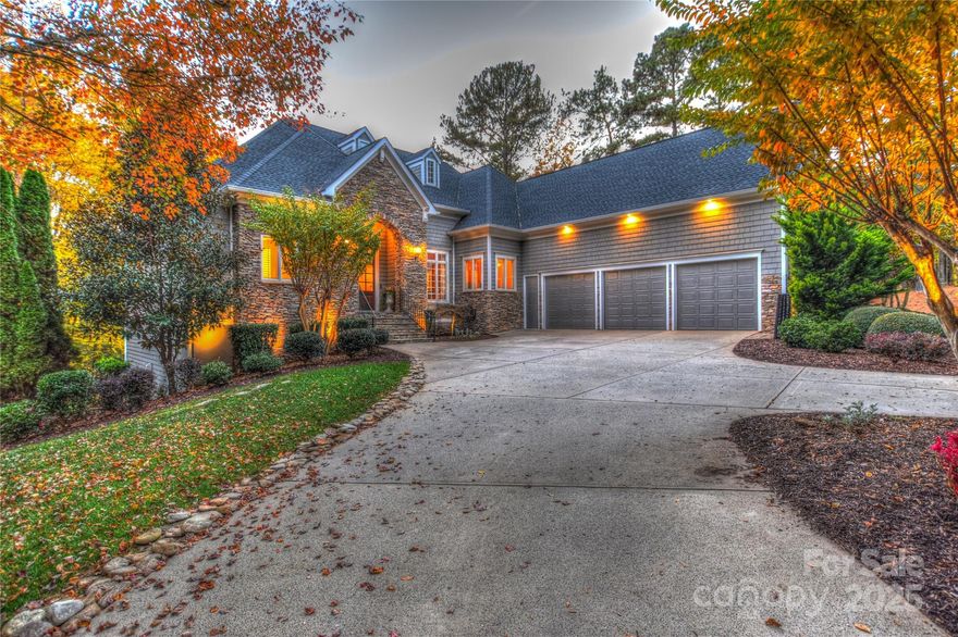 Welcome to 106 Ballston Drive in The Point—a beautifully maintained ranch with walkout basement and deeded boat slip. Thoughtful updates include a new roof (2020), exterior paint (2023) fresh interior paint (2025), refinished hardwoods, plantation shutters, and elegant custom finishes throughout. The open concept kitchen shines with updated granite counters, a premium German silver sink, custom pantry shelving - all complemented by custom wood ceilings in the living room and a butler’s pantry with copper sink. An elevator provides easy access to the lower level with two more bedrooms, a media room, and a a full kitchen are paired with new carpet, custom closets, and walkout access to the flat backyard. The 3-car garage offers epoxy floors, custom storage, and space for a future lift. Outside, enjoy refreshed landscaping, new lighting, and a host of options for covered and uncovered patios with views of the lake. Blending comfort, quality, and convenience, this 4 bedroom, 4 full bath and 2 half bath home offers an eye for the details that a discerning buyer will appreciate - with the best of The Point lifestyle with your deeded slip just around the corner. Schedule your viewing today!