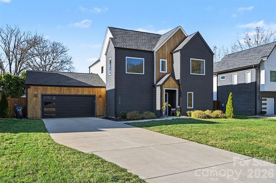 Don't hesitate to schedule a tour now!
Architectural distinction meets modern comfort in this 2022 semi-custom residence, offering a level of intentionality rarely found in new construction. Engineered hardwoods flow through this 4 bed, 3-bath floor plan, adding timeless warmth to the home's modern architecture. The semi-custom pedigree shows in the thoughtfully selected upgrades- from the custom kitchen backsplash & vent hood to accent walls, upgraded light fixtures, recessed lighting in every room, zebra shades, and a fully customized primary closet. 
The spacious loft is filled with natural light and features motorized shades, creating a flexible space ideal for work, play, or relaxing. Outdoor, the fully fenced backyard is designed for easy living with full sod, mulch beds, river rock drainage, a patio with fire pit and grill space and shade sails that make the space comfortable even in warm afternoons. 
Nestled within an intimate neighborhood of 12 other homes built by the same custom home builder, the setting offers a rare sense of cohesion and community without the HOA fee. The location is equally compelling -10 minutes to Plaza Midwood and NoDa, and 15 minutes to Uptown Charlotte. The home is also near the transformative Eastland Yards redevelopment, an approximately 70-80 acre mixed-use project bringing new parks retail restaurants housing and a major sports complex to East Charlotte. 
With its blend of modern design, thoughtful upgrades, outdoor living and proximity to Charlotte's growing Eastside, this home offers the perfect combination of comfort, style, and convenience.

video tour: https://listings.nextdoorphotos.com/vd/235104806
aerial video: https://listings.nextdoorphotos.com/vd/235306346

Closing Credit of up to $6000 being offered to qualified buyers by preferred lender- reach out for details .