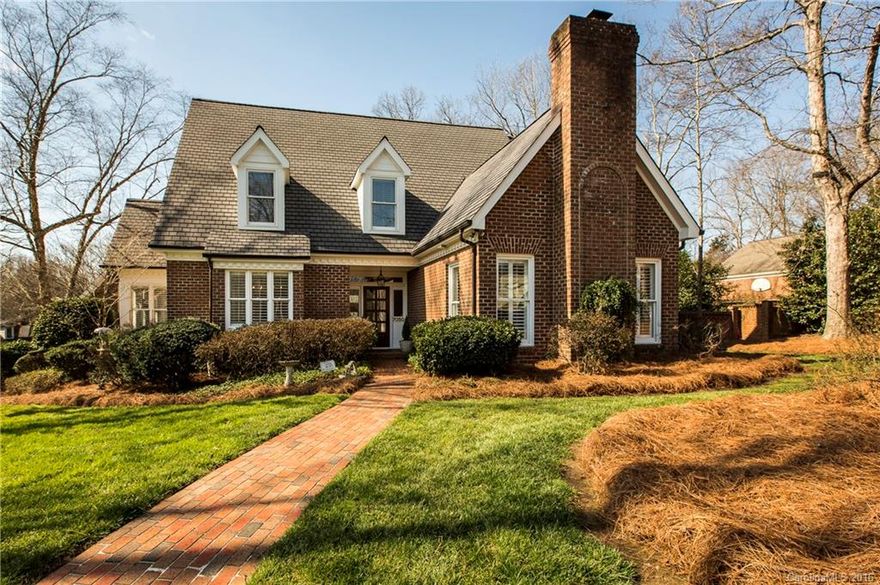 Fabulous 2 1/2 story w/ too many special features to list. Great flow - renovated kitchen w/large island open to family room, french doors open to terrace, three fireplaces.  Large rooms, high ceilings. Master and three additional bedrooms up. New (2011) master bath w soaking tub, large shower, marble his and her sinks, large walk in closet and laundry up. Bonus room on third floor, walk out storage, additional in law/guest suite w full bath. Fresh paint, refinished hardwoods, new sport court!