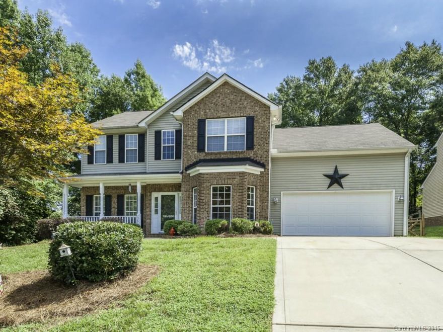 From the rocking chair front porch to the relaxing, private back yard, this home has it all! Large eat in kitchen overlooking the family room. 4 bedrooms and a huge bonus room that could be used as a 5th bedroom! Neighborhood boasts swim club, playground, and tennis courts! Quick drive to Mountain Island Lake access and just minutes from everywhere you want to be in the Lake Norman area. HOME WARRANTY PROVIDED!