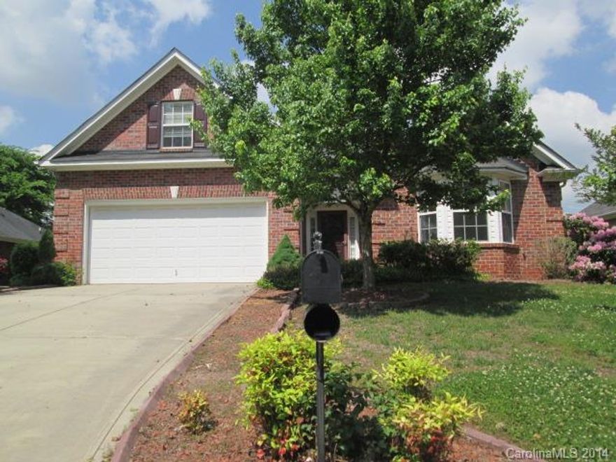 1.5 story full brick home with 3 bedrooms, 2.5 baths, foyer, kitchen, living room, dining room, and bonus upstairs. Home features fireplace, bay windows, vaulted and tray ceilings, bath with vanity and garden tub, fenced yard, and 2 car attached garage. Rehab complete with fresh paint and new carpets. School assignments from CCS website and accurate as of 5/9/14.