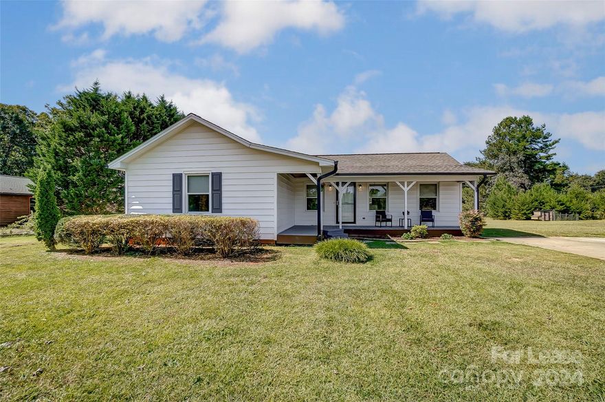 Adorable, updated 3 bedroom, 2 bath home in the heart of Denver on nearly .75 acre level lot. The open floor plan includes a nicely appointed kitchen with granite counters with breakfast bar, white cabinets and stainless steel appliances. Fresh, neutral paint, updated fixtures and LVP flooring throughout. Primary bedroom is spacious and includes en suite bathroom and walk in closet. Updated vanities in both bathrooms. Relax on the front porch, which wraps around the front of the home. Easy access to new and business 16 allows for an easy commute to the surrounding areas. Excellent Lincoln County schools! Application fee is $43/person over the age of 18. Credit, criminal and eviction history will be checked. Income requirement is 3 times monthly rent, ($5,400 monthly/$64,800 annually.)