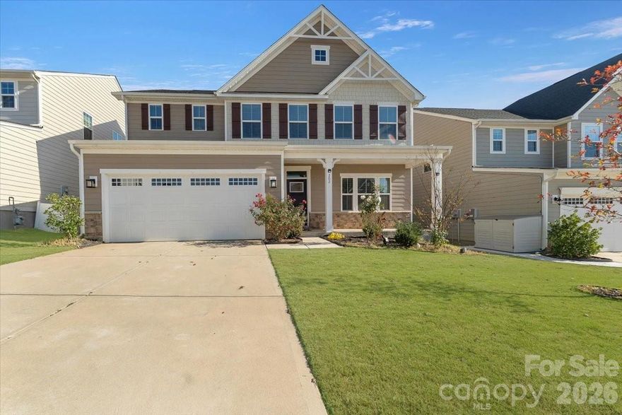 Better Than New with Thoughtful Upgrades - Spacious 5 - Bedroom Home in Stafford at Langtree!
Welcome to this stunning, 2022- built home in the highly sought after Satfford at Langtree community.  It is price is a steal in one of Mooresville's most desirable locations!
Offering 5 bedrooms, 3 full bathrooms, an office and a loft with approximately 3,051 sq ft of thoughtfully designed living space. This modern gem sits on a 0.158 - acre lot with peaceful wooded views from the backyard - a rare find that feels like a private retreat while remaining conveniently located.
Step inside to an Open-Concept floor plan perfect for everyday living and entertaining. The bright airy main level features a dedicated guest bedroom, a flexible office space and seamless flow into the modern kitchen & living areas.
Upstairs, discover a generous primary suite, additional bedrooms & versatile loft that can serve as a playroom, media space, homework station or home gym!
This home shines with tons of builder and owner upgrades, making it truly move-in ready. Stafford at Langtree is a a vibrant neighborhood with resort style amenities including a community pool & cabanas. You're just minutes from I-77, Lake Norman, Downtown Mooresville, excellent schools, shopping, dining and all the recreational opportunities the area has to offer! Schedule your private showing today!