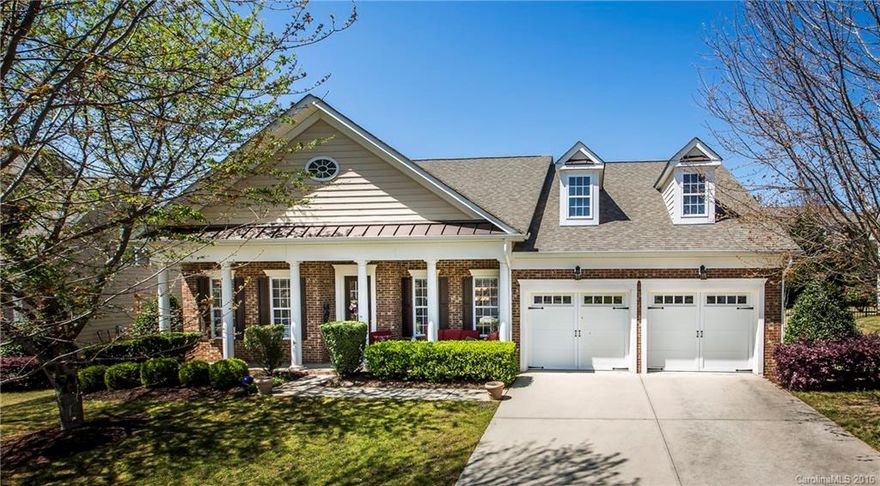 A stunning home, quiet neighborhood, & top rated Fort Mill Schools! This beautiful 3 bedroom 2 bath ranch sits on a .24 acre lot that has been landscaped for amazing privacy. Features include granite counters, tile backsplash, under-cabinet lights, crown molding, bay windows, tray ceilings, fireplace, 2 car garage, & screened in patio. HW, tile, & carpet flooring throughout. The open floor allows lots of natural light. Washer, dryer, & refrigerator included!! Schedule your showing today!