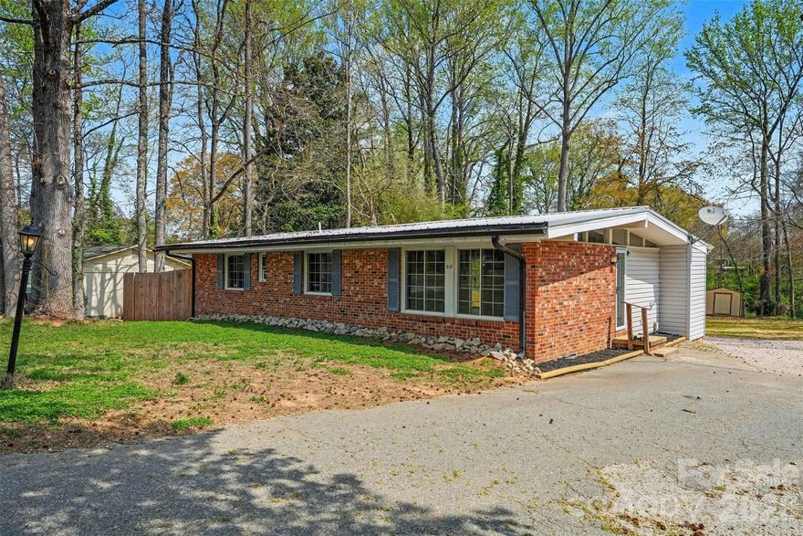 Don’t miss this affordable, move-in ready home featuring hardwood floors, tile, and stylish updates throughout. The kitchen shines with a new oven and dishwasher, making it as functional as it is inviting. This well-maintained home sits on a spacious 1/3-acre lot with mature trees and a semi-private backyard, tucked near the end of a quiet road. Enjoy easy access to Interstate 85 and the convenience of nearby Downtown Kannapolis, offering shopping, restaurants and the popular Atrium Health Ballpark.
