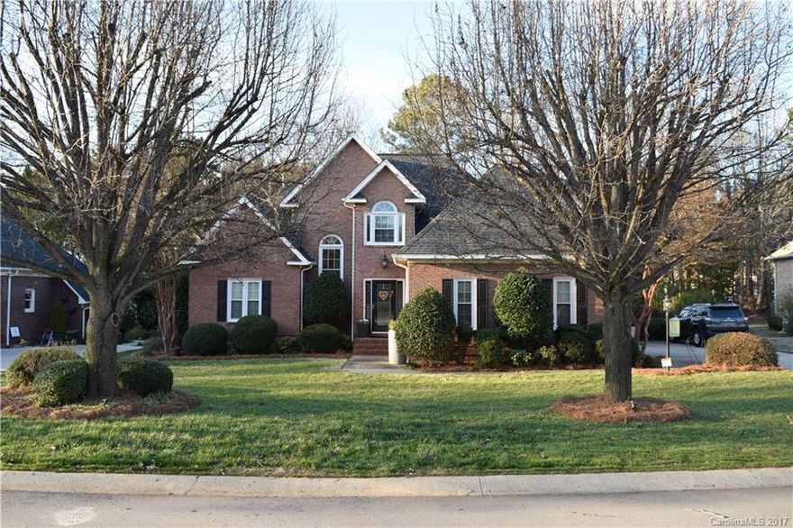 Welcome home! Enjoy relaxing evenings with cocktails on your screened porch or huge new deck overlooking a landscaped, fenced yard. This brick home has so many advantages! ALL appliances plus mounted 55” TV w/ surround sound convey. Programmable HVAC; security system; front irrigation. Master suite down. Granite kitchen w/ breakfast bar. Walk in attic w/ extreme storage space. Walk to Mt Gallant Elementary and Dutchman Creek Middle.