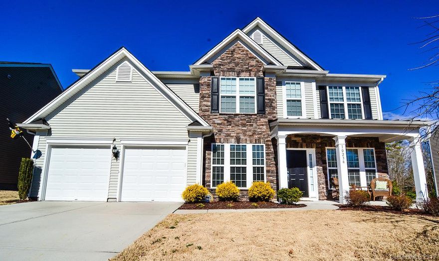 Immaculate home in desired neighborhood. Large, private, yard for entertaining. Storage shed out back. Granite countertops, hardwood floors, two story great room with gas log fireplace. Office area, dining area.. This home has it all!