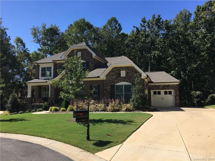 Gorgeous home in Eppington South with fantastic lot! Cul-de-sac location, wooded lot and quite screen porch with private views. Gourmet kitchen has huge island, oversized double ovens, 36" gas range, pullouts in cabinets and is completely open to great room and breakfast room. Master on main floor. Huge master bath. House is like new. Upstairs has barely been walked through.  Tons of storage with walk in closets throughout and a huge walk in attic space!