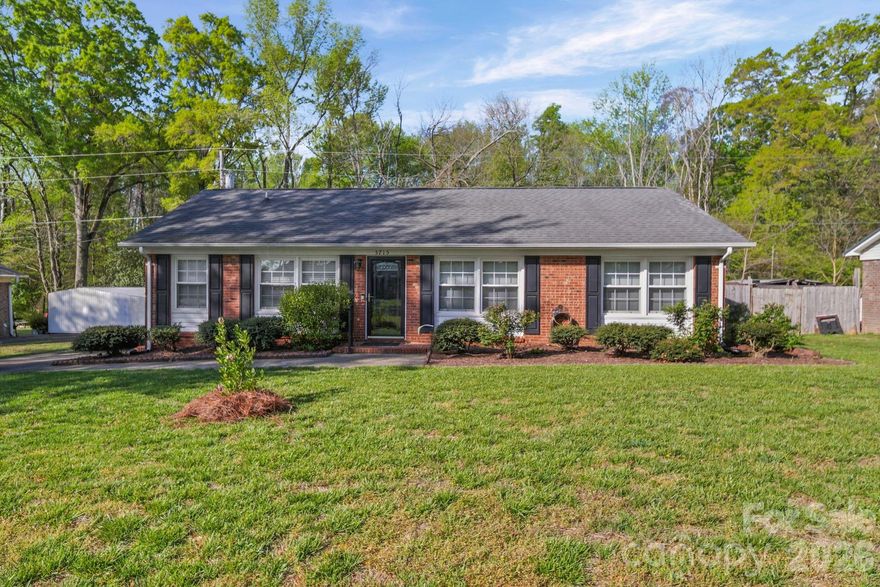 This updated brick ranch in Hemby Bridge combines classic style with modern convenience in an established neighborhood. The home features three bedrooms and one-and-a-half baths, with a beautifully renovated kitchen complete with granite countertops. Situated just minutes from I-485, it offers a quick commute while maintaining a peaceful, suburban feel.

The outdoor space is a true highlight, featuring a large deck perfect for entertaining and a fully fenced backyard for added privacy. A detached storage shed provides extra room for tools and equipment. With its durable brick exterior and move-in-ready updates, this property is an excellent opportunity for those seeking a turnkey home in a prime location.