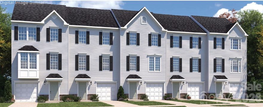 Stop renting and start building your future at Sunset Creek in Charlotte. This to-be-built Beethoven townhome offers 3 bedrooms, 2.5 baths, a 1-car garage, and over 1,680 sq ft of open, functional living space. Enjoy a bright open layout with a spacious kitchen, large island, and private deck—perfect for everyday living and hosting. The owner’s suite features a walk-in closet, and the lower-level rec room offers flexible space for a home office, gym, or extra living area. Convenient location near Uptown Charlotte with easy access to major highways, shopping, and dining. HOA includes water, trash, recycling, and lawn care for simple, low-maintenance living. New construction with energy-efficient features and builder warranty. Own for less than you think and make it yours.