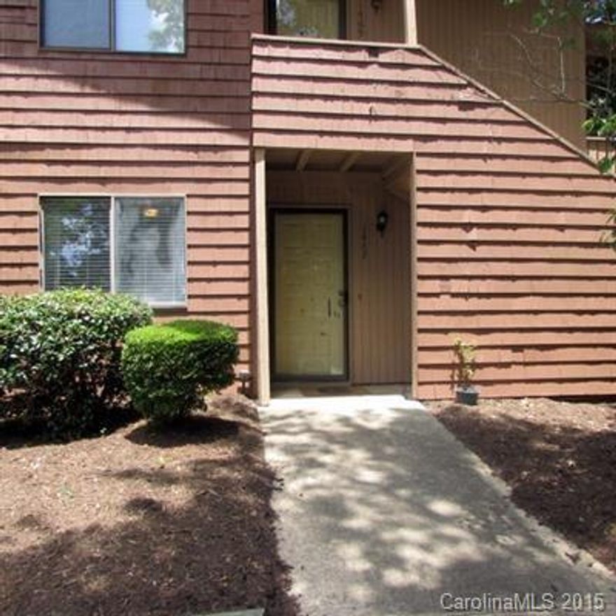 Super cute two bedroom, 1 bath condo.  Updated kitchen with granite countertops, tile in kitchen and bath, private patio, bottom unit.