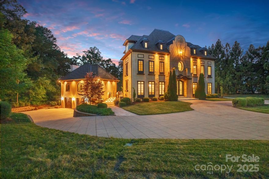 Welcome to Casa Grandeur, where luxury lives large. This European estate in Firethorne, is where luxury meets community connection, perfectly positioned on a private cul-de-sac backing up to Hole 13 on the golf course. From its outdoor masterpiece with saltwater pool & cabana for guests or luxe entertaining, to a pure destination found inside your own home; Casa Grandeur is designed for every experience!
*Theatre, 7 fireplaces, wine cellar, multiple luxe living rooms
*2 laundry rooms: 3rd floor is accessible by stairs or elevator, Cabana laundry room on main.
*Main floor bedroom/office with en-suite bathroom has walk-in closet & sliding door walking out to pool patio
*Primary en-suite features: 2 showers (1 with STEAM SHOWER) accessible by stairs or elevator
*kitchen: 2 built-in dishwashers, ice-maker, trash compactor, SubZero refrigerator, WOLF appliances
*CENTRAL VAC system on main & upper level
*NEW SOD & landscaping
*Medical-grade whole-home air purification system