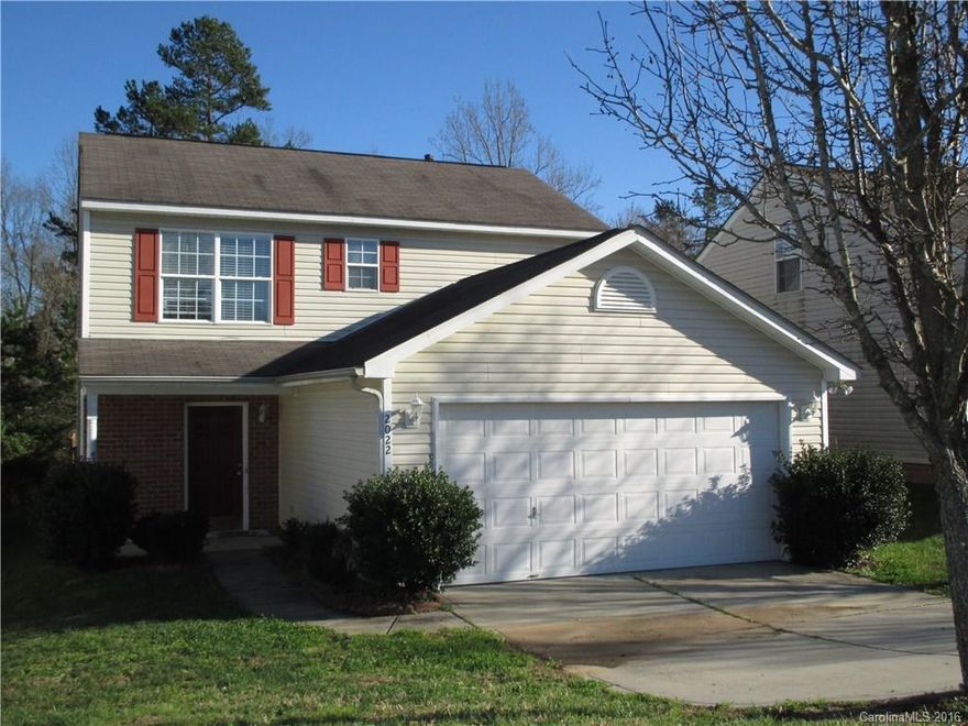 Charming 3 bedroom/2.5 home on Sunset with a privacy fence, fireplace, ample closet space, and oversize windows in each room that produce natural lighting.