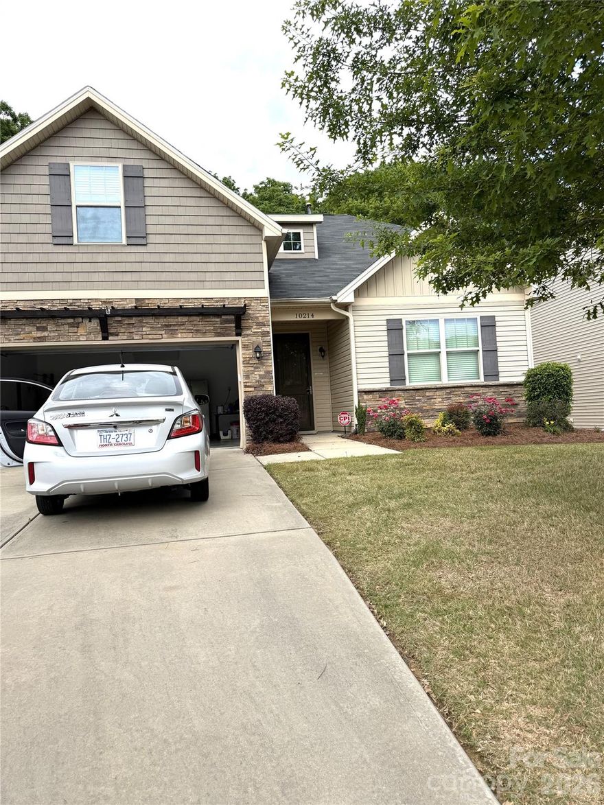 Discover a blend of comfort and convenience in University City living at 10214 Atkins Ridge Rd. This inviting home features a functional, versatile layout designed to support both comfortable everyday living and effortless entertaining. Ideally situated near UNC Charlotte, shopping, dining, parks, and major commuter routes, the location offers the perfect blend of neighborhood charm and urban accessibility. The home also features a spacious backyard with an extended patio, creating an ideal setting for outdoor relaxation and gatherings. The garage includes additional square footage, offering added flexibility for storage, a workshop, or hobby space. Whether you’re ready to move right in or personalize the space over time, this property presents an exceptional opportunity in one of Charlotte’s most convenient locations. Professional pictures and measurements will be available soon.