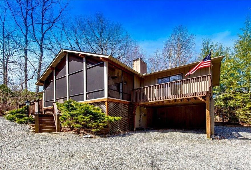 Very well maintained home located near Connestee Falls Clubhouse/Lake Atagahi. Overlooking 11th. fairway with mountain views. Excellent interior finishes pine clad walls & ceilings, newer appliances, decks, updated decorator scheme, covered screened porch, stone fireplace, all interior furnishings negotiable. Community includes 4 lakes, Hiking Trails, Heated Pool, Parks, Golf, Tennis, Wellness Center and Restaurants, Come see why we love living where we play.