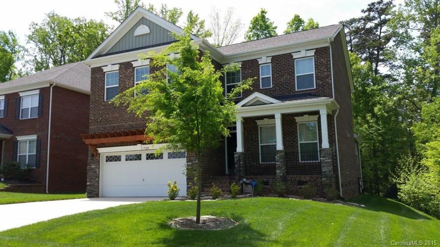 Beautiful FULL BRICK in  the highly desirable Springbrook subdivision.  Just built in 2013. Private fenced in yard. Total wooded privacy.Deck/Patio.  UPGRADES GALORE...Beautiful Hardwood floors throughout, Granite Counters with custom Back Splash in Kitchen.  Professionally finished Sunroom featuring picturesque views. Formal Dining Room. Huge Great Room w/Fireplace. Large Mstr Ste w/Deluxe Mstr Bth. Neutral colors throughout. Easy access to all main crossroads, schools, and shopping.  MUST SEE!