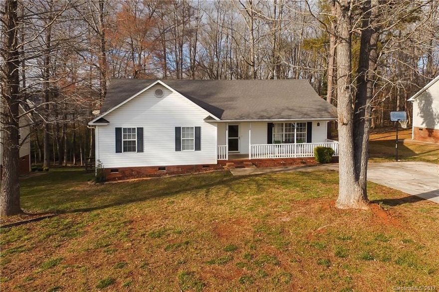 Check out this great and well maintained house in Highland Creek in Rock Hill, SC. This house features a great back yard that backs up to a creek. This house also features 3 bedrooms and 2 full baths. New hardwood floors in the entry way, great room, hallway and the kitchen and the seller is giving a carpet allowance of choice to replace all the bedroom and closets! Don't let this house pass you by. Schedule a showing today!