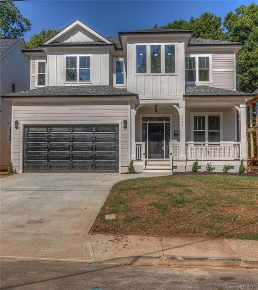 New construction starting now in  Villa Heights. 5 new homes & town home project in construction or planning on this block alone. Walk to NoDa breweries & Midwood parks. Stunning sunny open kitchen,breakfast & great room with FP overlooking a fenced yard. Integrated 2 car garage. Master & other rooms vaulted with exquisite features by experienced builder  "Charlotte Home Builders". Terrific open plan with all the features a buyer could want in a booming area 5 minutes from Center City Charlotte