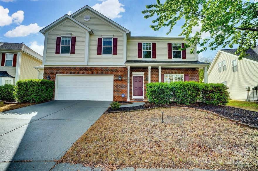 Welcome to this beautifully maintained, spacious home that offers an abundance of features designed for comfort and style, this property provides the perfect blend of convenience and luxury! With 9-foot ceilings, wood floors throughout and lots of windows, the first floor feels open and expansive. The heart of this home is the chef’s kitchen with upgraded 42" cabinets with roll-outs, granite countertops with tumbled marble backsplash, Bosch DW, and center island, this kitchen is sure to impress! Family room has a fireplace with gas logs!
The master suite is a true sanctuary with a trey ceiling, luxury master bath with a luxurious garden tub, a separate ceramic tile shower, dual vanities and ceramic tile floor. All the bedrooms have walk-in closets, awesome! The flex space would make a terrific 4th bedroom, we have a quote from a contractor for less than $10,000 you can have that 4th bedroom or a very large bonus room!