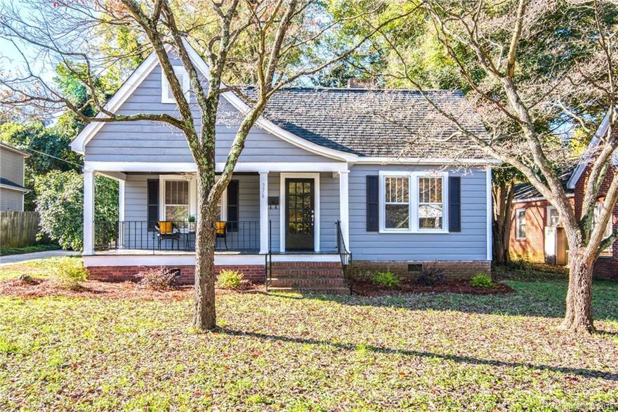 Beautiful home, recently renovated, with fantastic location and curb appeal. Original hardwood floors and vintage touches highlight this home's wonderful character. Enjoy dinner on the new deck overlooking the large, private backyard or morning coffee on the traditional front porch. This spacious 3 bedroom home is within walking distance to a large park and to the revitalized Historic Downtown Rock Hill with shops, restaurants and a new microbrewery. Great time to buy in this area!