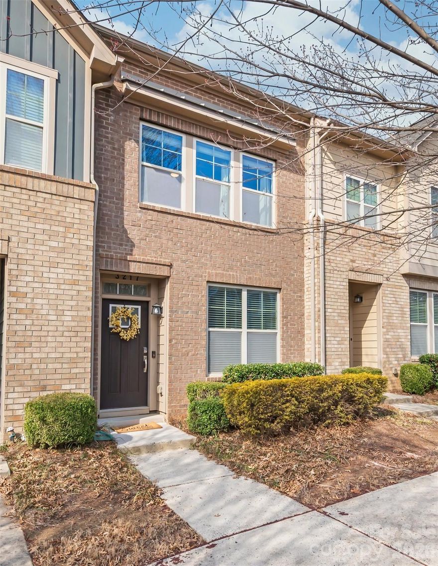 Do not miss this Brightwalk townhome! Nestled in the beautiful Brightwalk neighborhood, it offers a central setting just minutes from Uptown. Enjoy the convenience of living in a wonderfully maintained 2-bedroom (plus loft!), 2.5-bath townhome where you can walk  to Camp North End, and you are only a quick Uber ride to NoDa, The Music Factory, and Optimist Hall.

Inside, the townhome features a spacious living area that opens to the stunning kitchen, complete with large island, ample cabinet space, and a pantry. Just off the kitchen, an inviting patio provides the perfect spot to enjoy your morning coffee or unwind at the end of the day. 

The upper level includes a spacious primary bedroom with an ensuite bath and  generous walk-in closet. You’ll also find a versatile loft on this floor—ideal for a home office or additional living space. The top level offers a bright and private guest suite with a light-filled bedroom and a full bath.