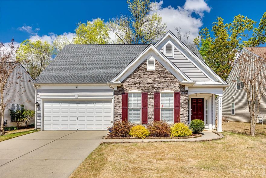 Check out this amazing Highland Creek home featuring 3 bedrooms, 3 full bathrooms, and a 2-car garage! With its convenient layout, this home suits a variety of lifestyles. You'll find the primary bedroom and a second guest bedroom on the main level, as well as a spacious second primary bedroom on the second floor. This well-maintained home boasts many desirable features, including new roof, HVAC, and water heater, beautiful hardwood floors, fresh paint, updated lighting, and a recently updated primary closet. Step outside and enjoy the covered porch, extended patio, and built-in fire pit surrounded by privacy trees in the backyard. Plus, you'll have access to great amenities like pools, tennis courts, pickleball courts, and lawn maintenance, all included in the HOA. Don't miss out on this incredible opportunity!